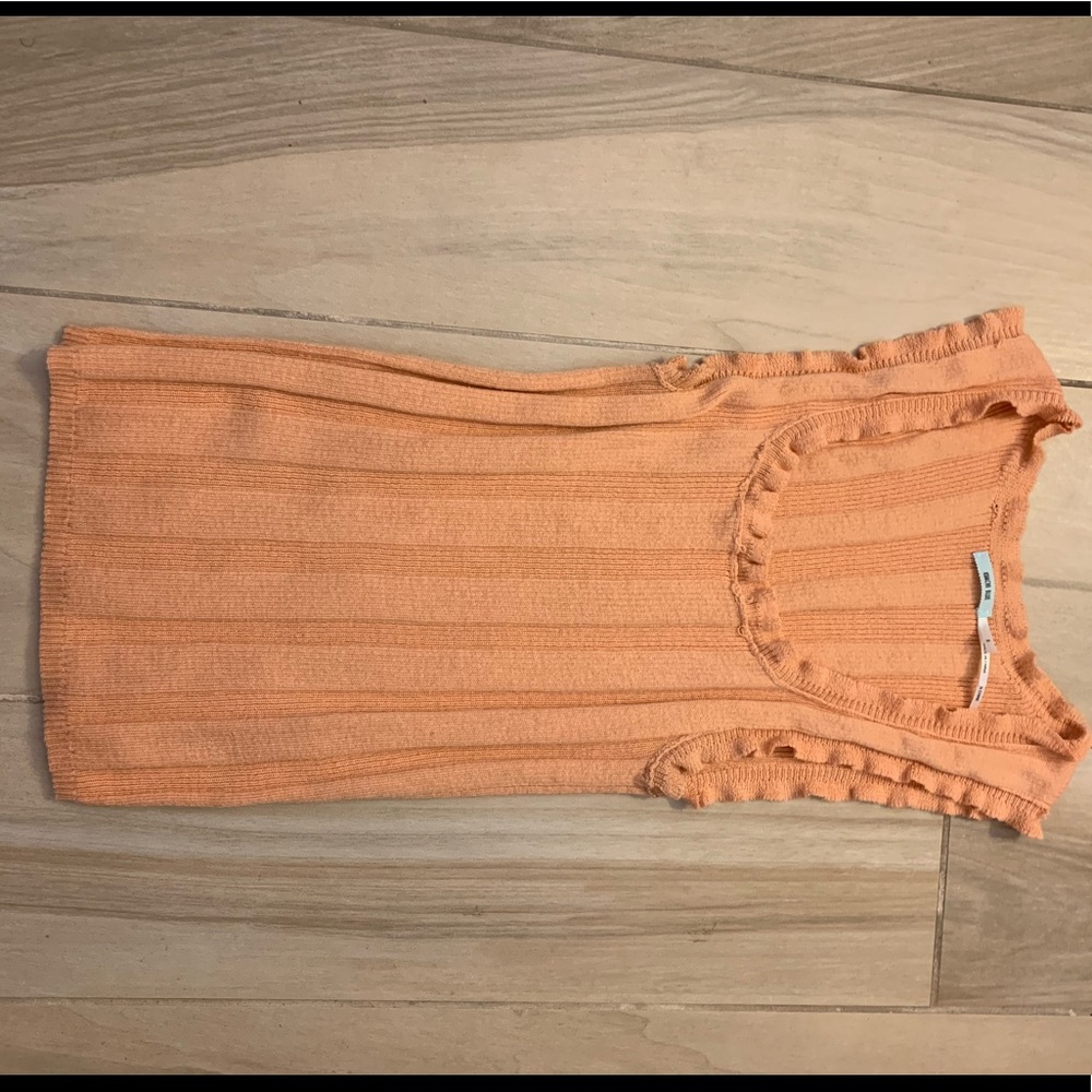 Light orange cream tank top